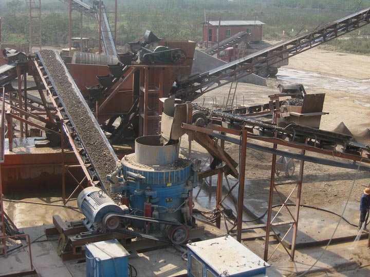 Usine de concassage de calcaire 250TPH au Vietnam